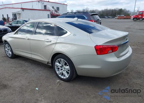 2014 Chevrolet Impala 1Ls из США, поврежденный, VIN 2G11Y5SL1E9184839